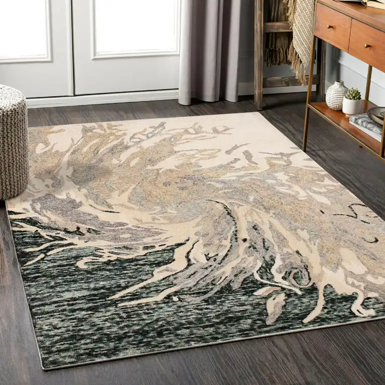 Collection Surface HRC 709 Multi Rug Room Scene Hasida Rugs Collection