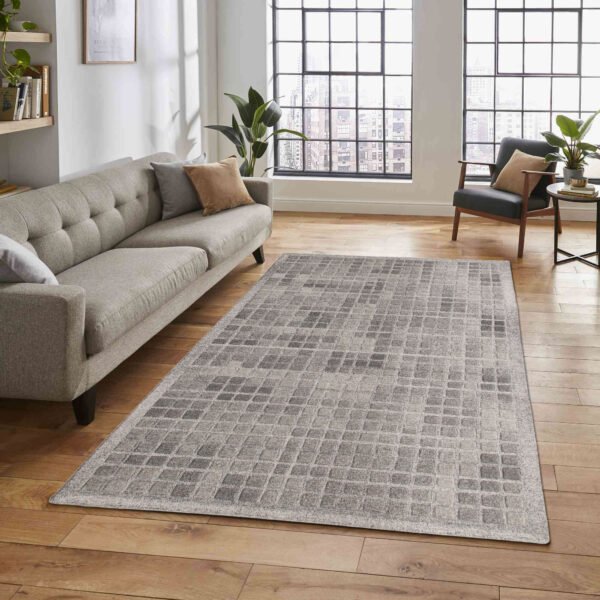 Cubic HRC-703 Multi Rug Room Scene by Hasida Rugs Collection