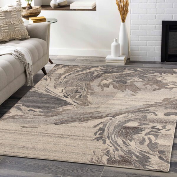 Waves HRC-706 Multi Rug-Room Scene-Hasida Rugs Collection