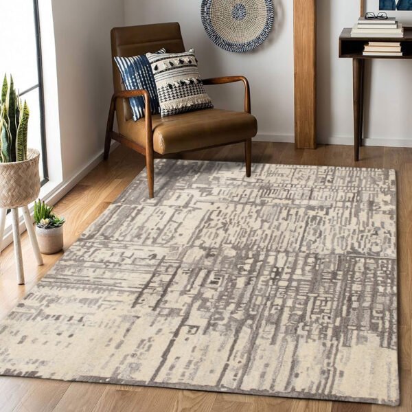 Wrinkle HRC-702 Multi Rug-Room scene by Hasida Rugs Collection