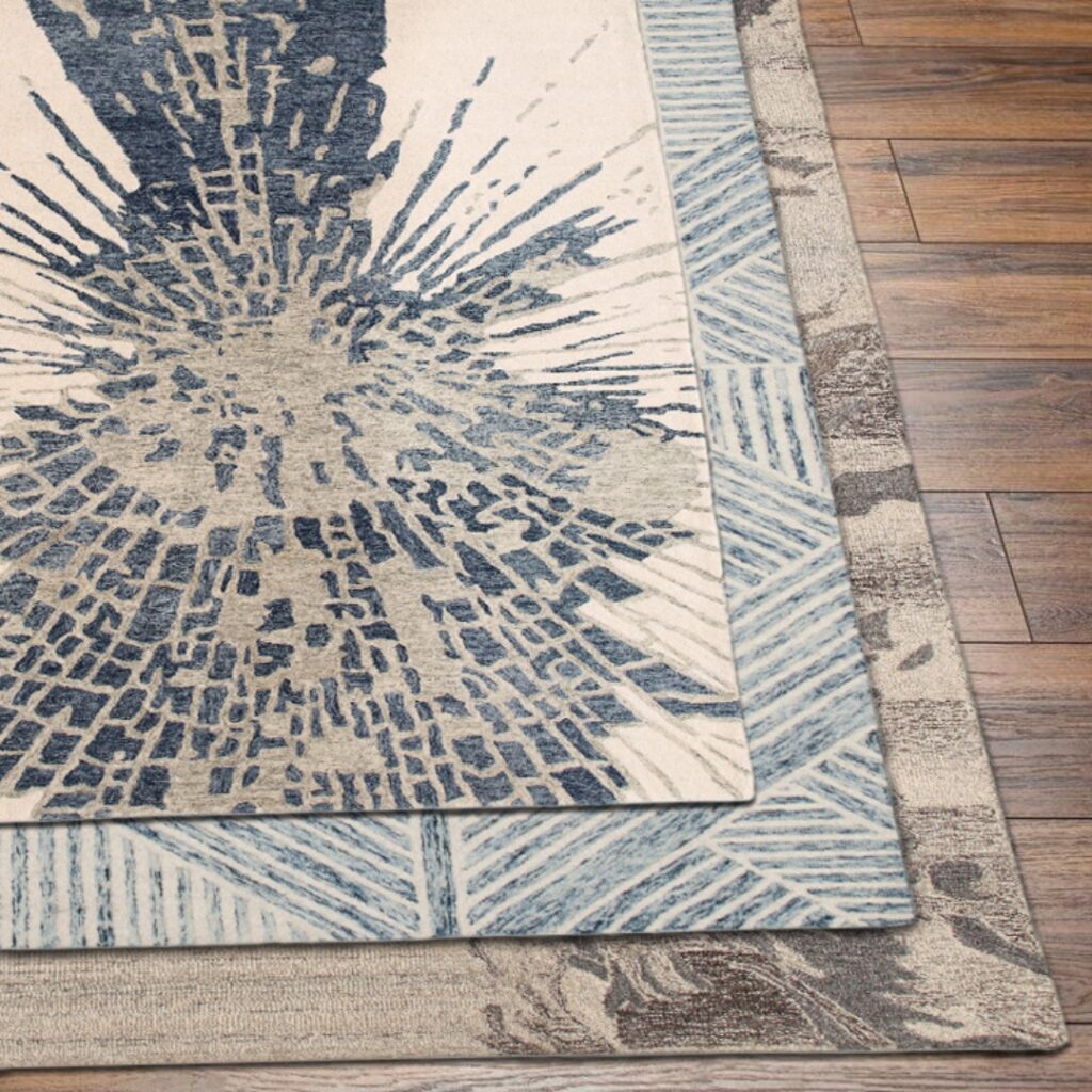 layering rugs