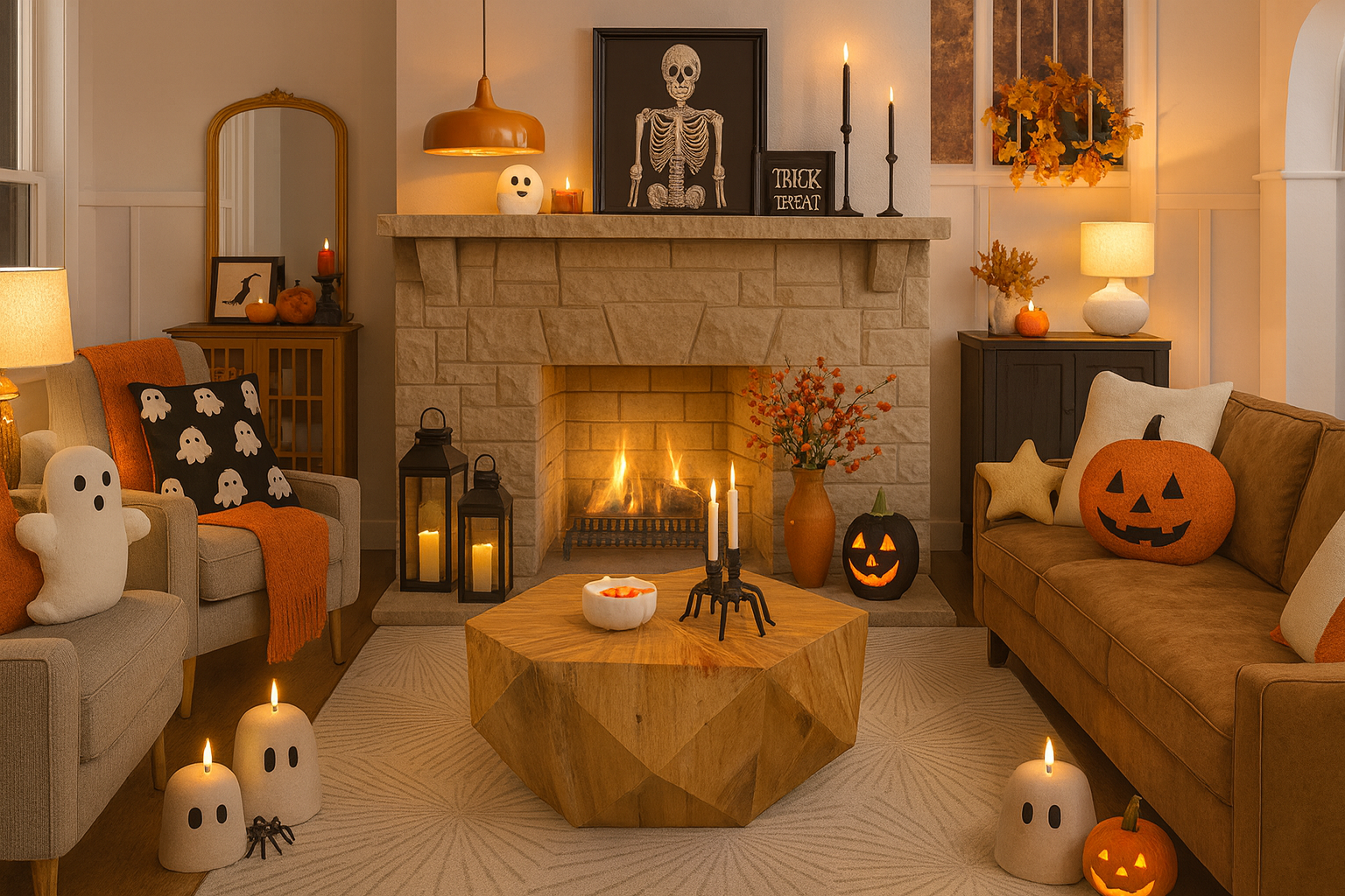 Halloween home decor