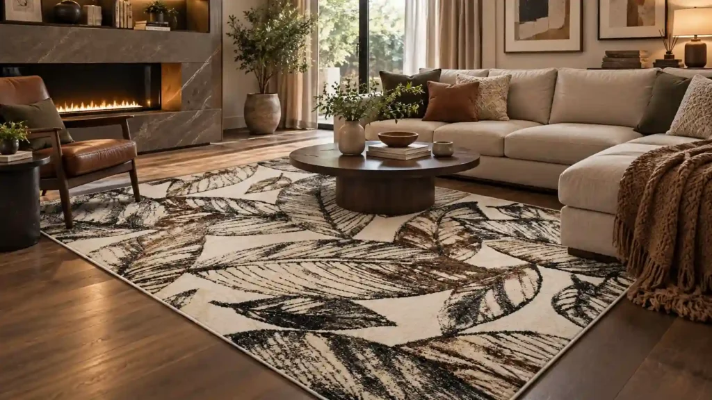 Patterned living room rug - Hasida Rugs Collection