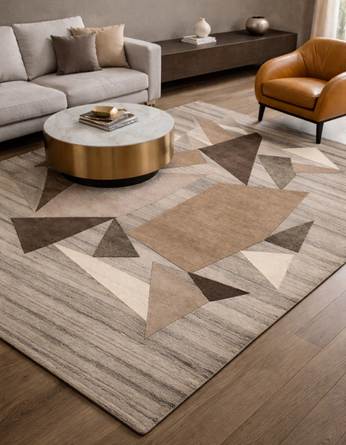 Lounge room rugs with modern home- hasida rugs collection