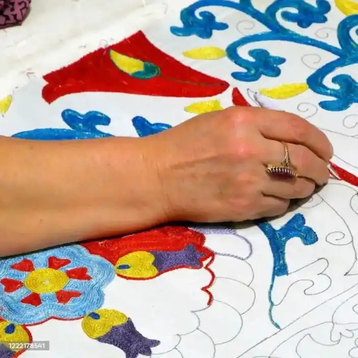 Design process: hand-drawn patterns and rug sketches