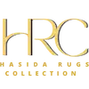 Hasida Rugs black and gold logo