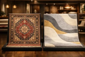 Hand Tufted vs Hand Knotted Rugs: What Every Wholesale Buyer Needs to Know