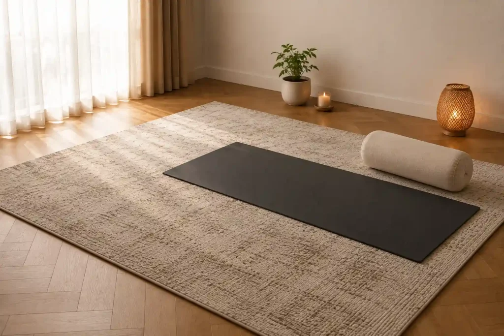 Neutral chenille rug– Hasida Rugs Collection